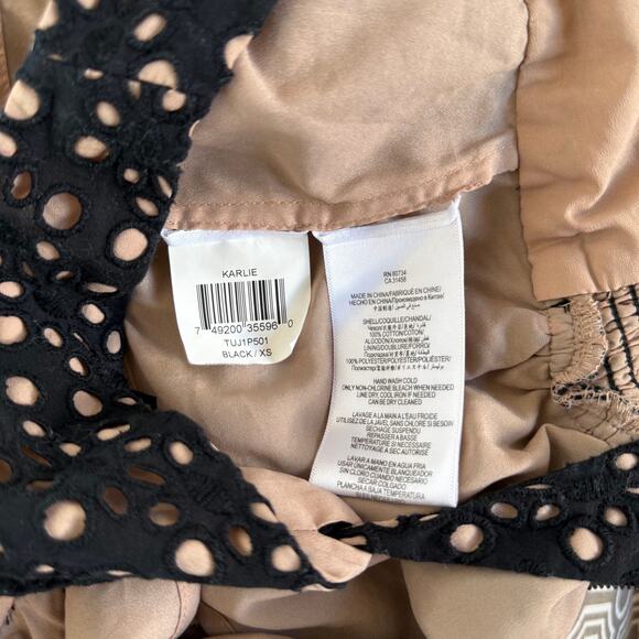 BCBG - Karlie Halter Eyelet Top - XS - Picture 7 of 7